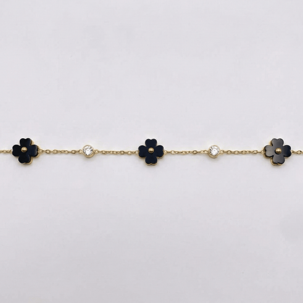 Clover Bracelet Gold - aishabanoco