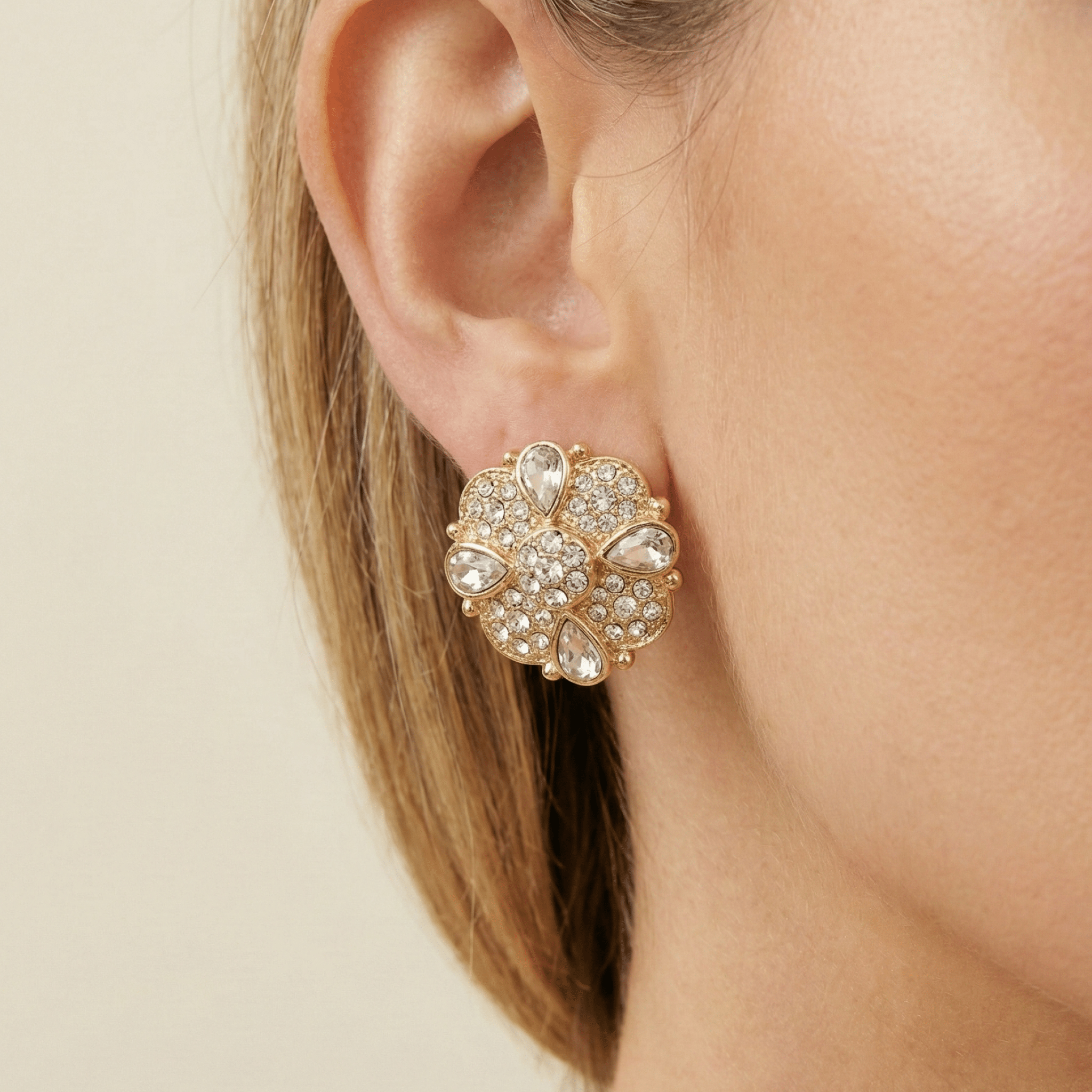 Golden Bloom Earrings - aishabanoco