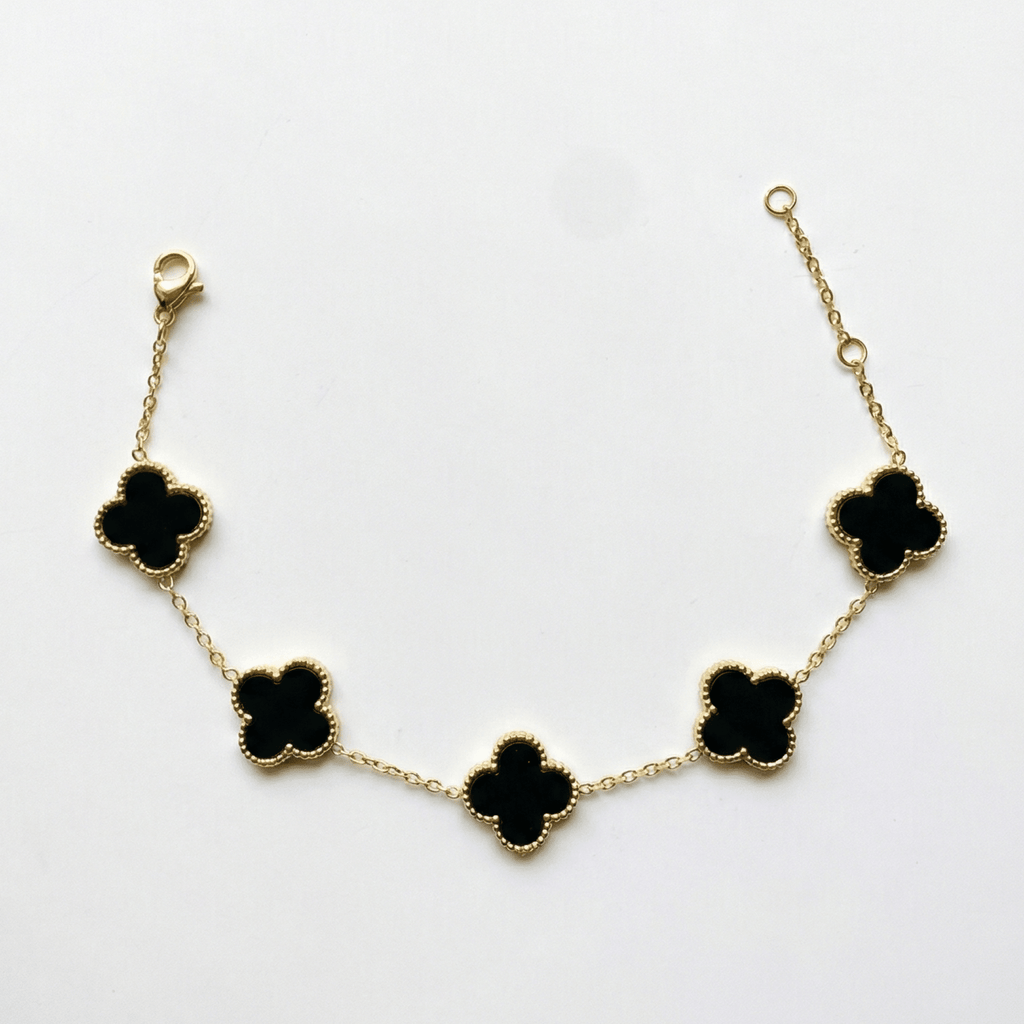 Golden Clover Bracelet - aishabanoco