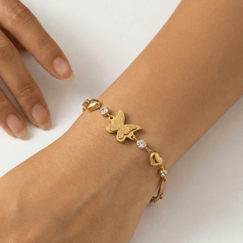 Golden Flutter Bracelet - aishabanoco