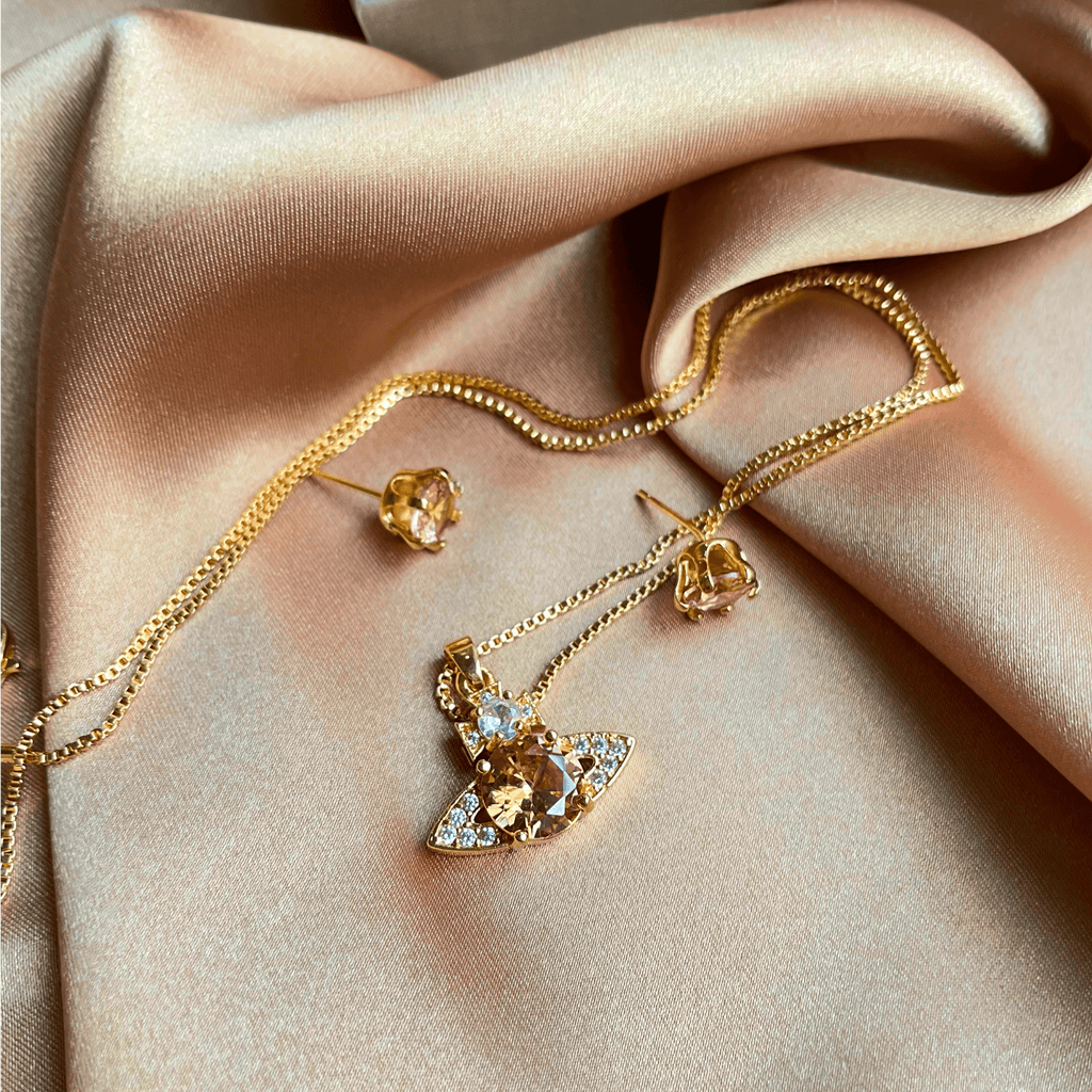 The Celestial - Orange Gold - aishabanoco