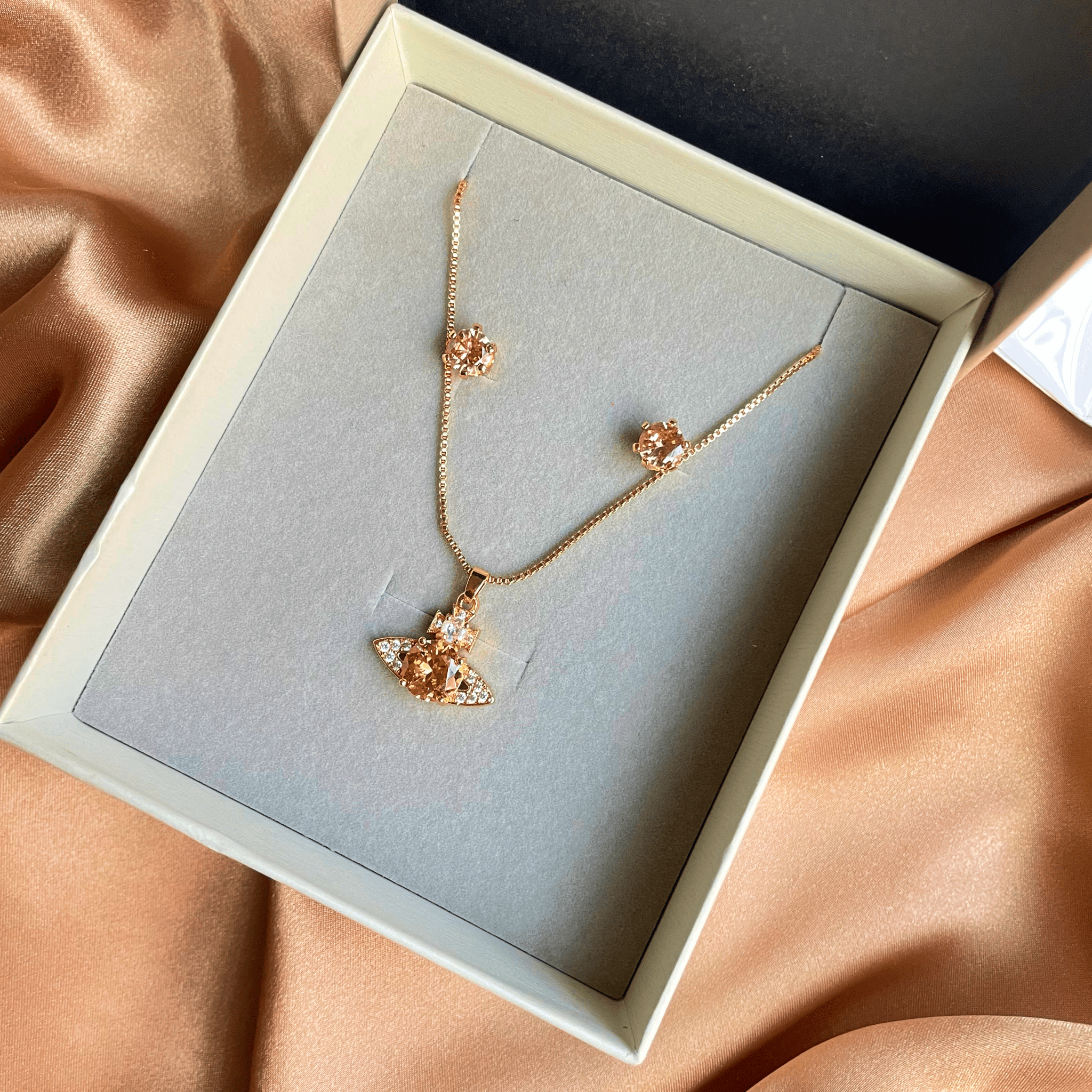 The Celestial - Orange Gold - aishabanoco