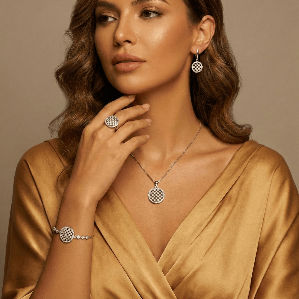 The Lattice - Silver - aishabanoco