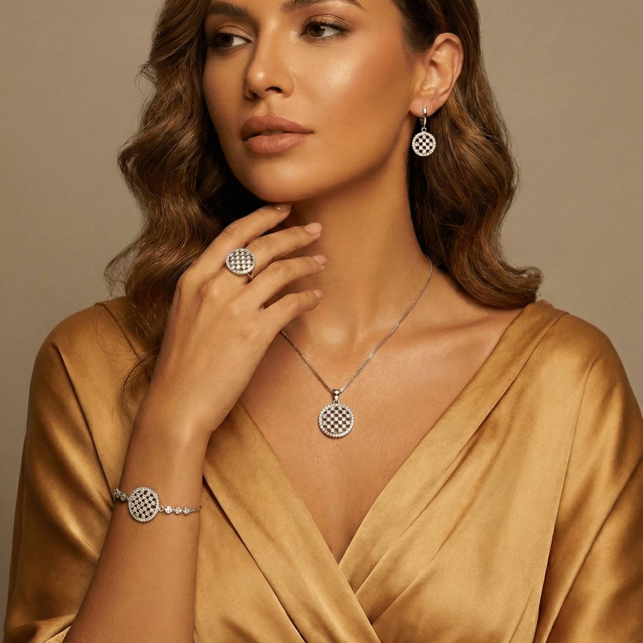 The Lattice - Silver - aishabanoco