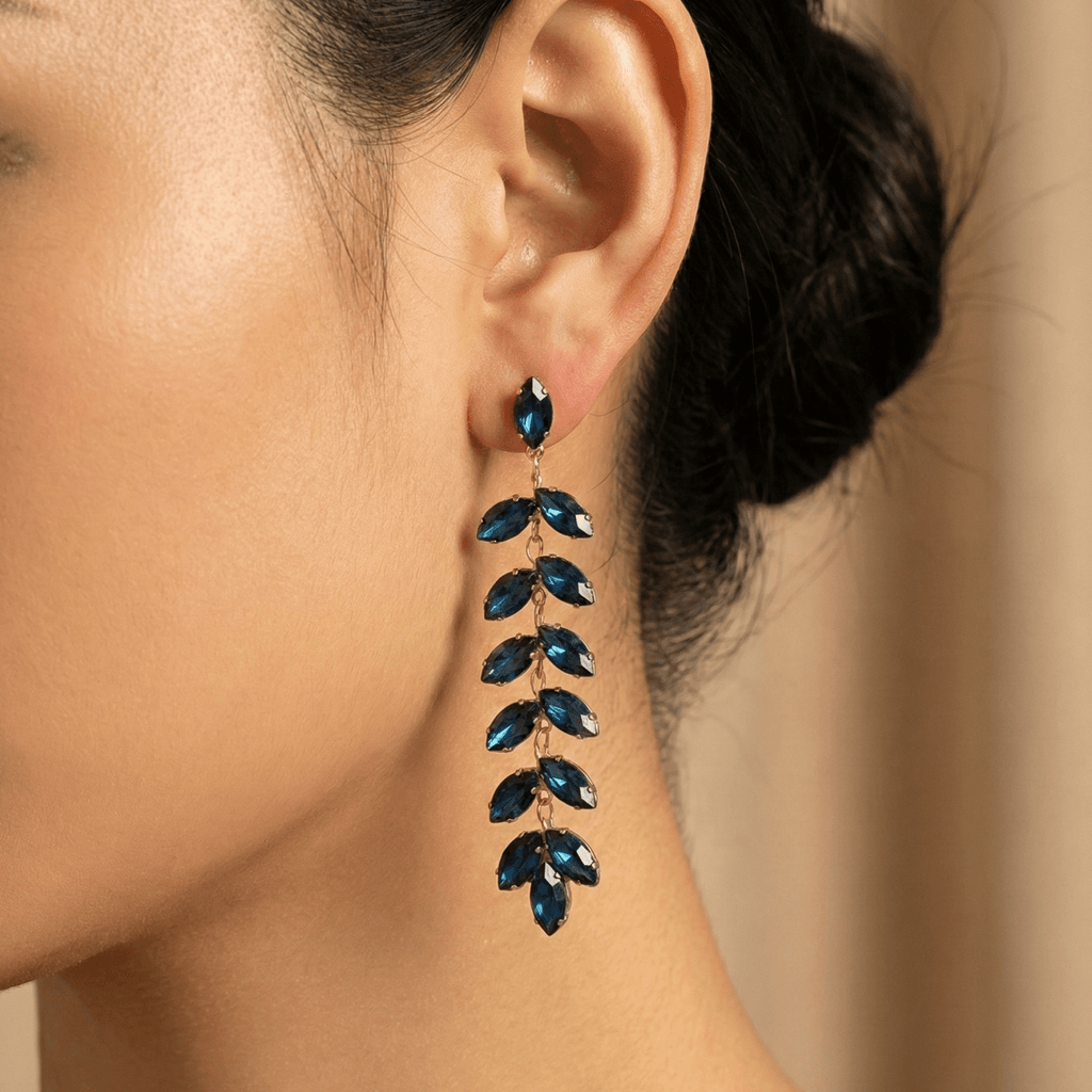 Vine Drops Earrings - aishabanoco