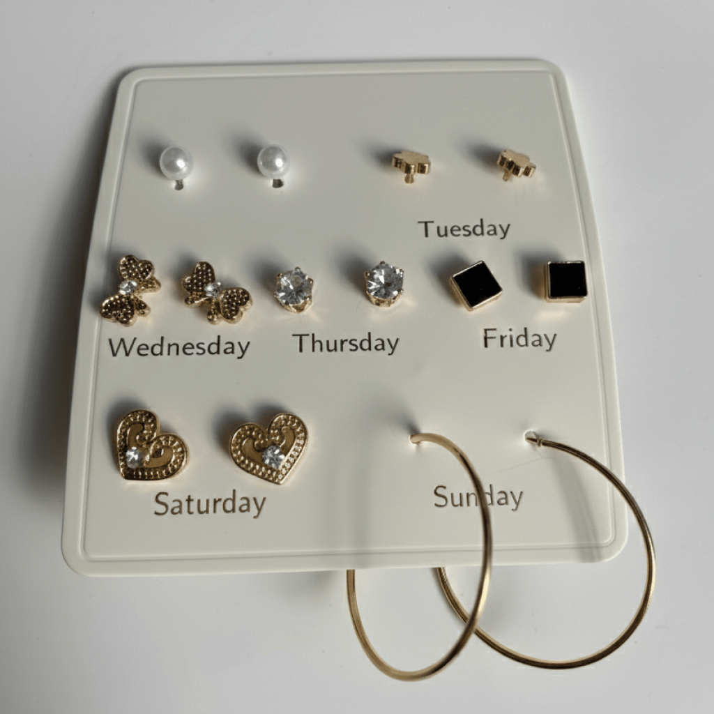 Weekly Earring Set - aishabanoco